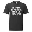 Kép 2/13 - "Ze sport of fencing" póló