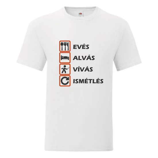 "Ismétlés" póló