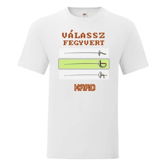 "Válassz-fegyvert" póló